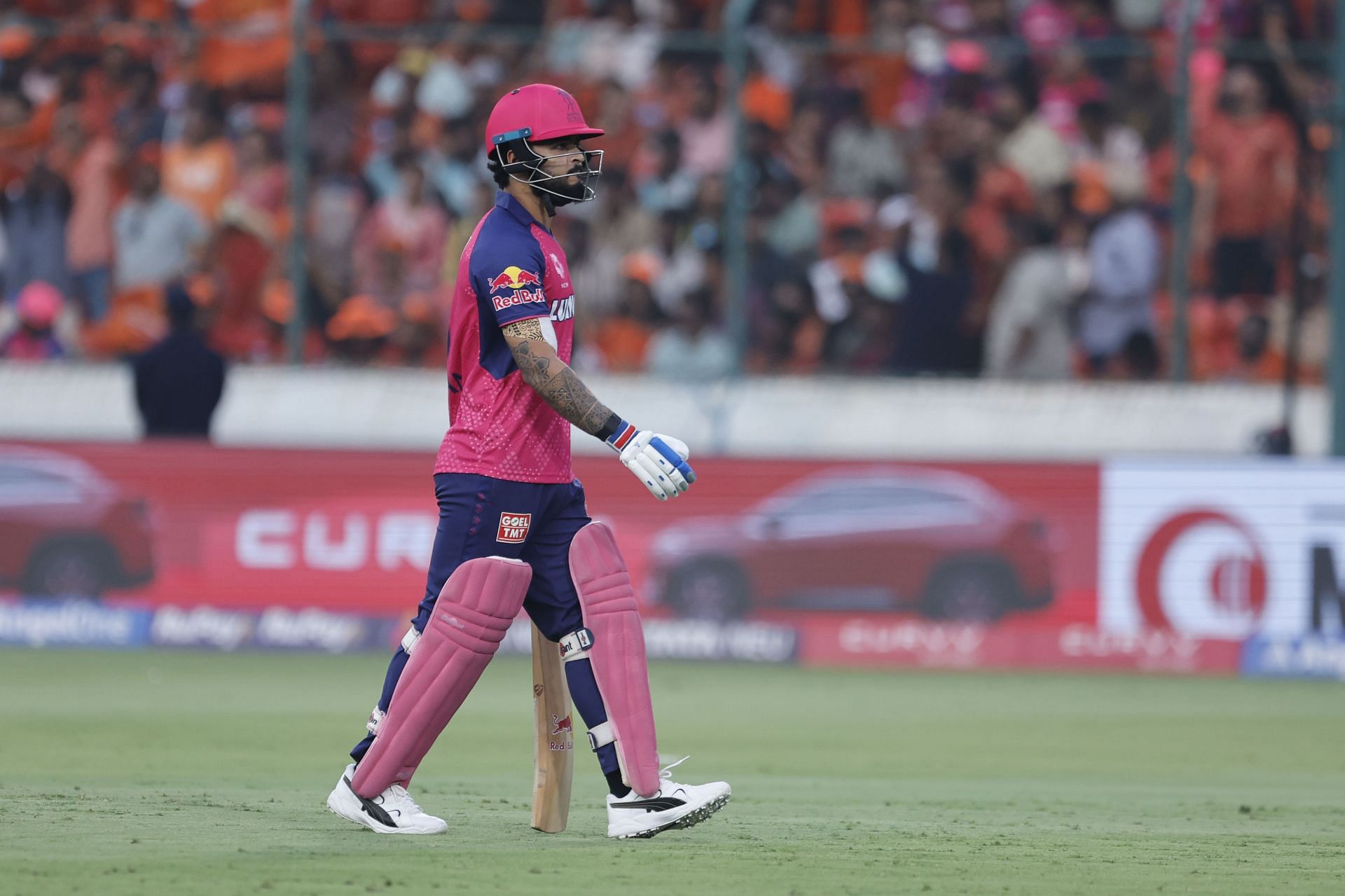 Riyan Parag has his task cut out. (Credits: Getty)